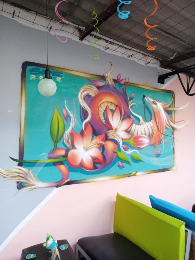 The Mural Hostel Bogotá Eksteriør bilde