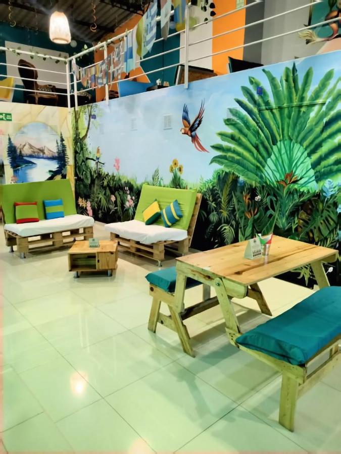 The Mural Hostel Bogotá Eksteriør bilde